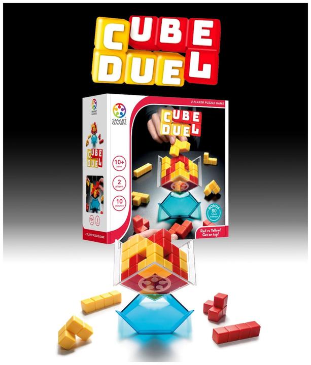 Produktbild Smart Games Cube Duel (Dänisch, Deutsch, Finnisch, Französisch, Italienisch, Multilingual, Niederländisch, Portugiesisch, Schwedisch, Spanisch, 2 Spieler)