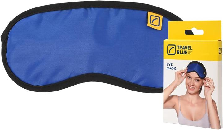 Actual product image Travel Blue Eye Mask (Sleeping mask)