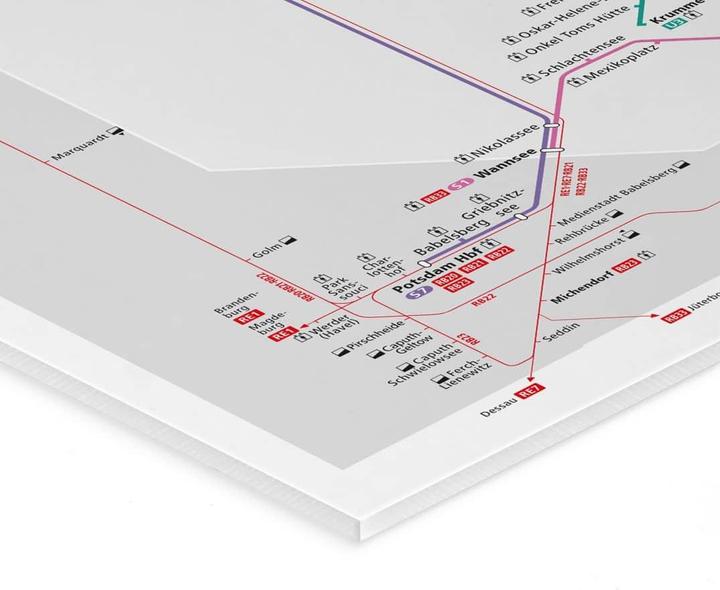 Image du produit BVG Berlin - Plan du réseau de Berlin (200 x 130 cm)