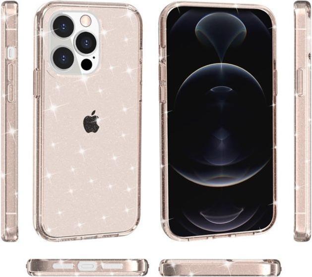 Actual product image MU Style Glittery Powder Soft TPU Series (Apple iPhone 15 Pro)