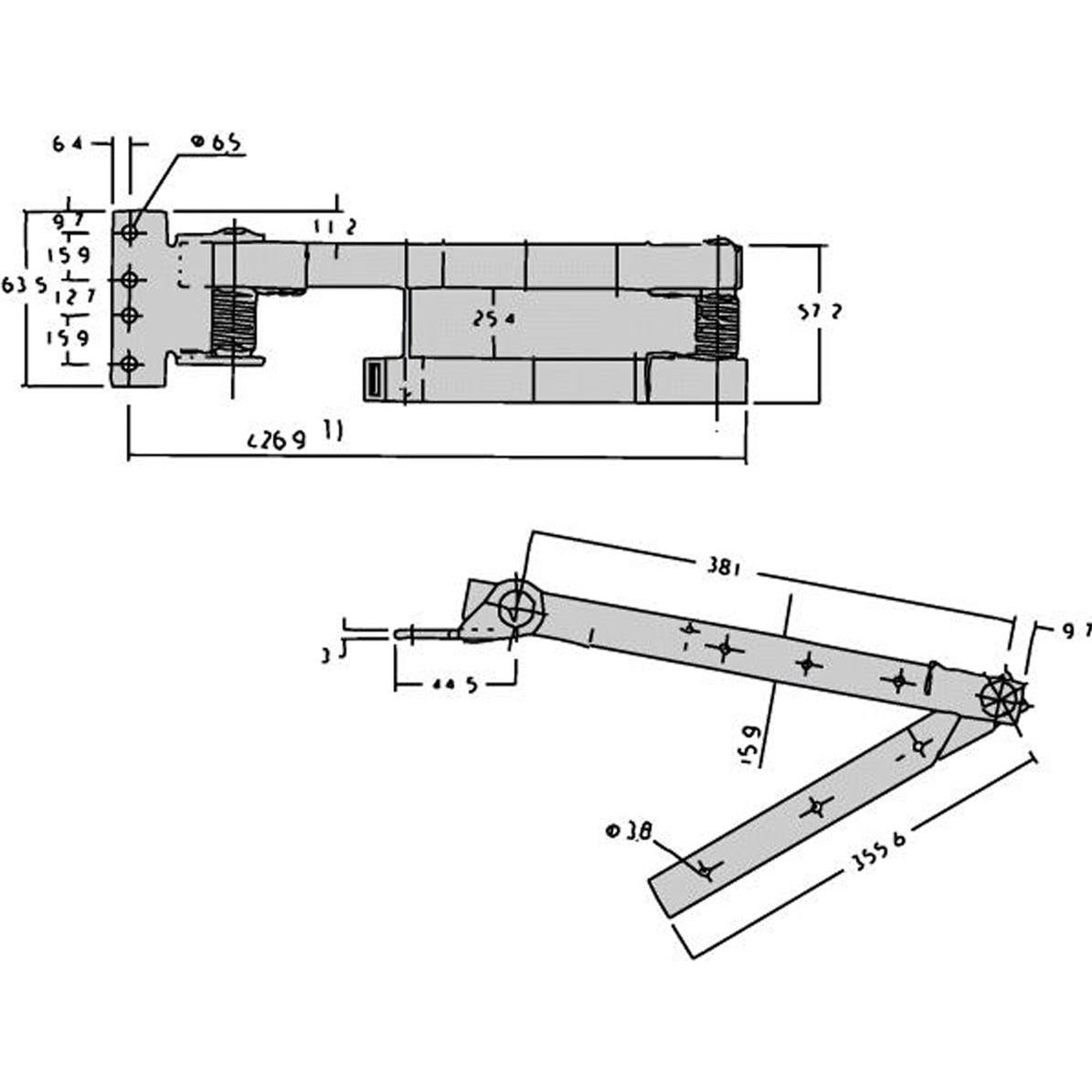 Thumbnail - Schroff Kabelträger - KABELTRAEGER TYP A, Serverschrank Zubehör