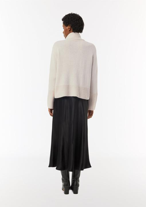 Produktbild Comma Strickpullover Rollkragenpullover mit Zopfdetail (46)