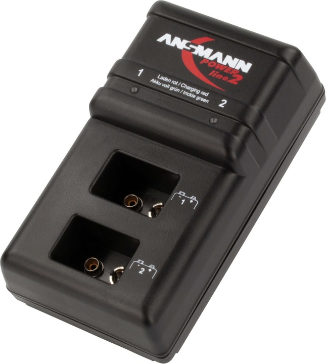 Ansmann Powerline 2 (1 pcs., 9V Block, Chargers without battery)