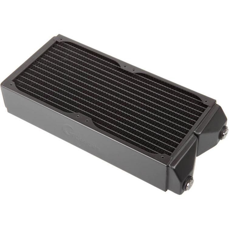 Coolgate CG280 280mm Radiator, Wasserkühlung Radiator, Schwarz