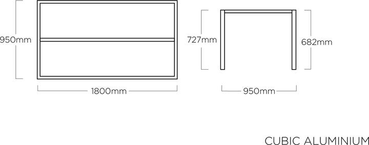 Actual product image Kettler Garden table