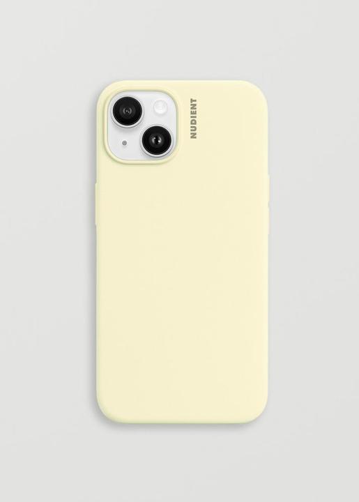 Produktbild Nudient Back Cover Base Case iPhone 14 Pale Yellow (Apple iPhone 14)