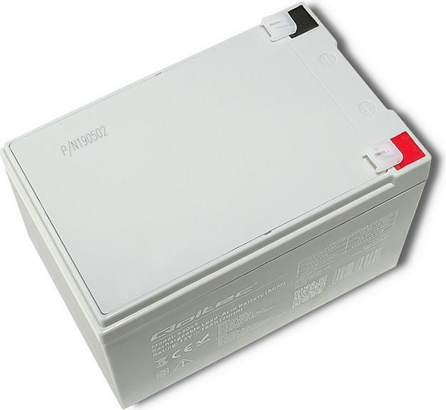 Actual product image Qoltec 53045 - Battery / accumulator - 14 Ah - 12 V - White - 210 A - 15 cm (12 V, 14 Ah)