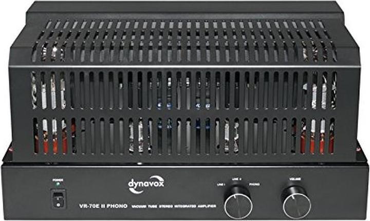 Produktbild Dynavox Röhrenvollverstärker VR70E II Phono schwarz