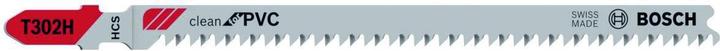 Actual product image Bosch Professional Zubehör PRO Plastics PVC clean T302H Jigsaw blade, 132 mm, 5 pcs.