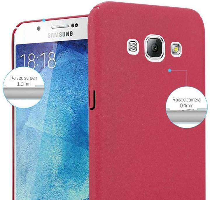 Actual product image Cadorabo Hard Cover Frosty Cover (Samsung Galaxy A8 (2018))