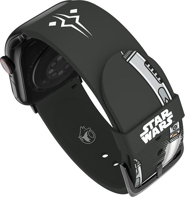 Actual product image Moby Fox Star Wars - Apple Watch Armband 38/40/41/42/44/45/49 mm (The Mandalorian Ahsoka Tano Lichtschwert) (Silicone)