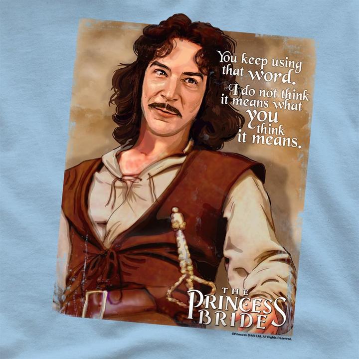 Produktbild The Princess Bride Word TShirt (S)