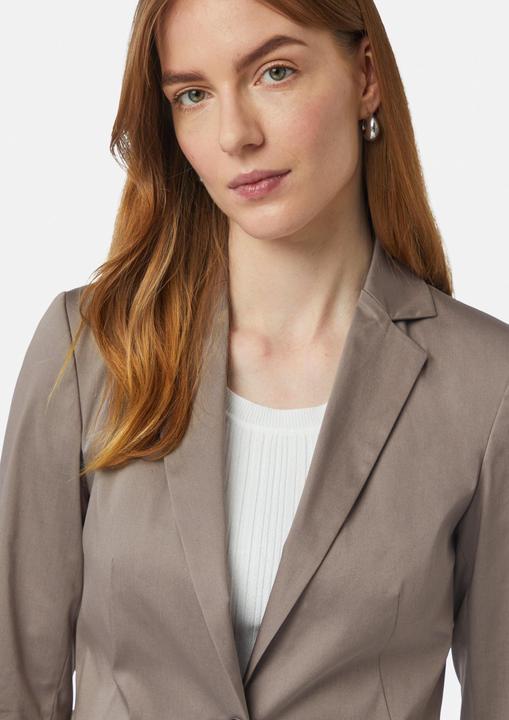 Image du produit Comma Indoor-Blazer Taillierter Blazer aus Baumwollstretch (40)