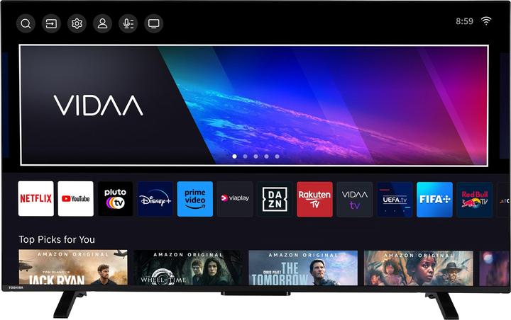 Actual product image Toshiba 55UV2363DAN 55-inch TV / VIDAA Smart TV (4K UHD, Dolby Vision HDR, triple tuner) (55", LED, 4K, 2024)