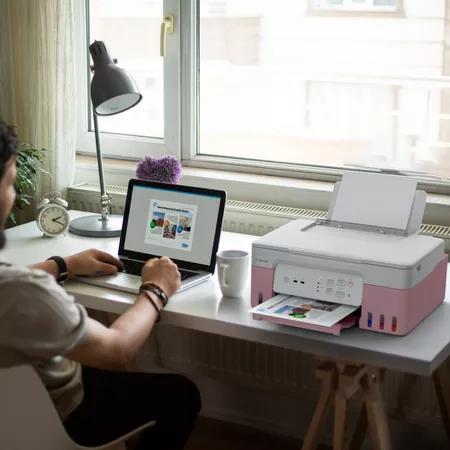 Actual product image Canon PIXMA G3430 - PSC/WiFi/AP/CISS/4800x1200/USB/pink (Colour)