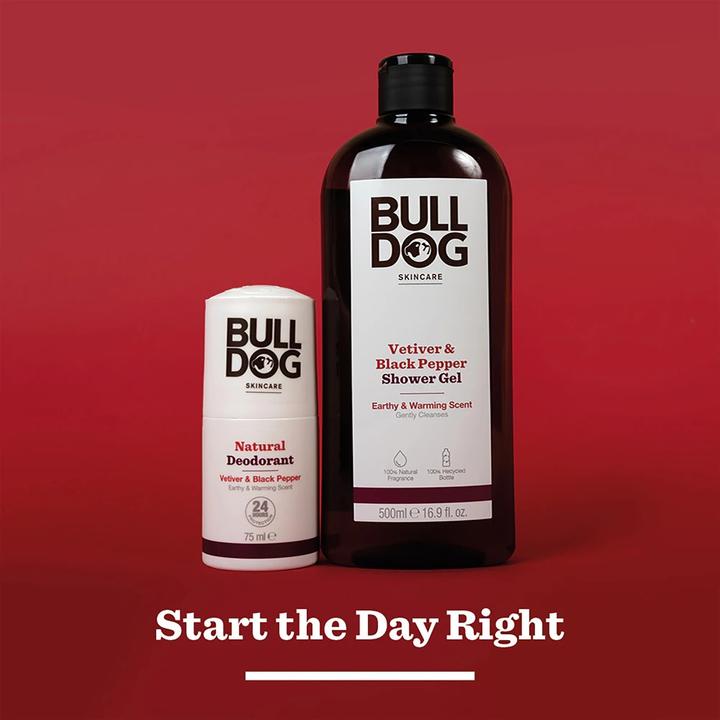 Produktbild Bulldog Vetiver und schwarzer Pfeffer Deodorant 75 ml (Roll-on, 75 ml)