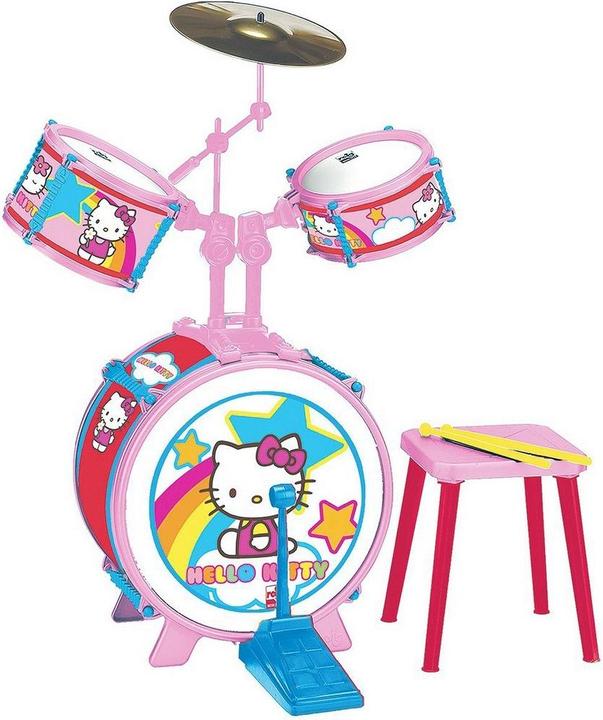 Immagine prodotto Reig Tamburi Hello Kitty in plastica (Francese, Inglese, Portoghese, Spagnolo)