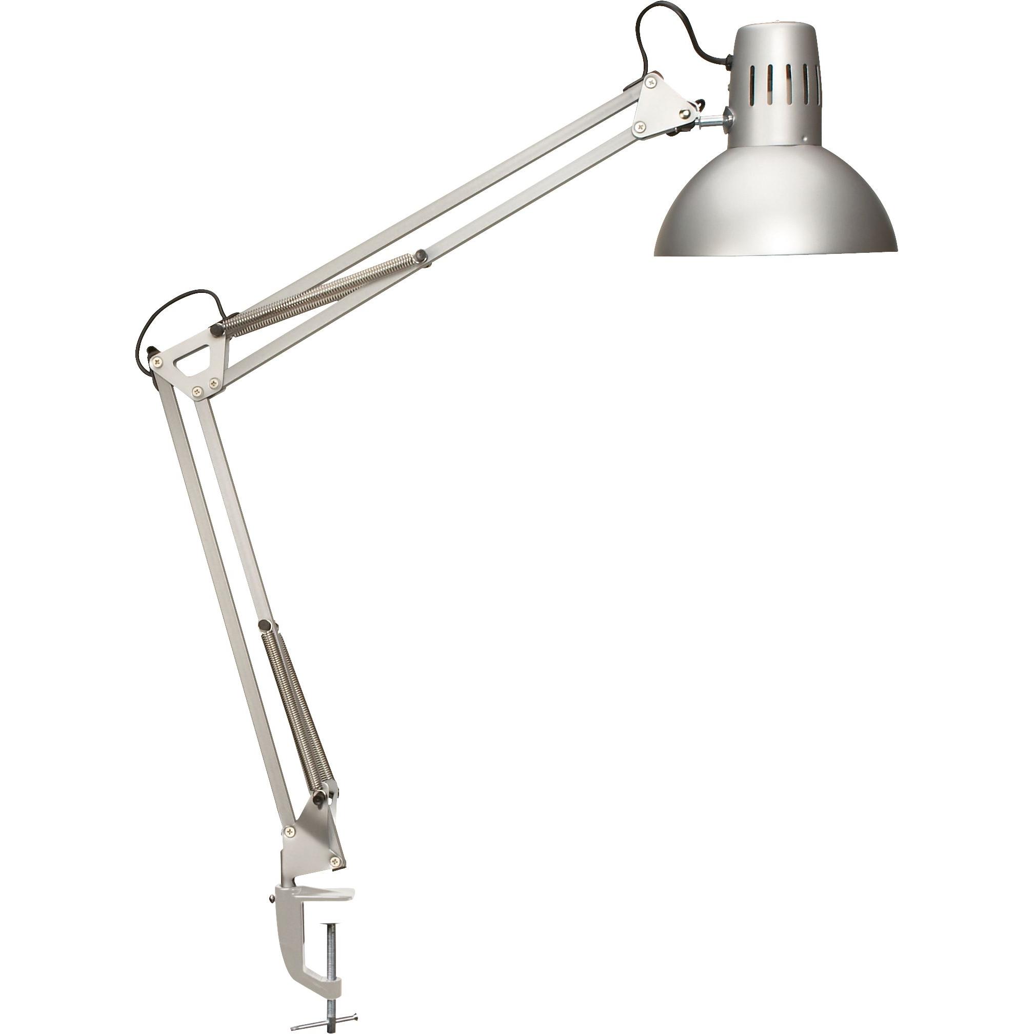 Maul, Trennwand, LED-Tischleuchte MAULstudy Klemme inkl. Leuchtmittel E27 - silber