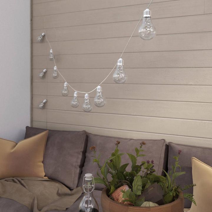 Produktbild Lindby Lampini Solarzelle Lichterkette Clear (4 m)