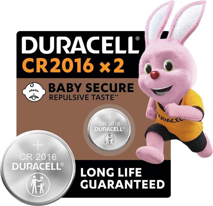 Image du produit Duracell CR2016 (10 pcs, CR2016)