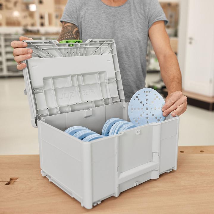 Produktbild Festool Schleifmittel-Systainer³ SYS-STF D150 GR-Set (P120, P150, P180, P220, P60, P80)