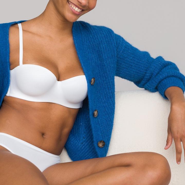 Produktbild La Redoute Collections Bandeau-BH aus Mikrofaser (75 C)