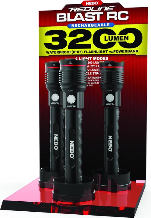 Image du produit Nebo NE6697, CT, Redline Blast RC (26.40 cm, 3200 lm)