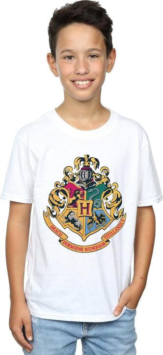 Produktbild Hogwarts Crest Gold Ink TShirt Jungen (140, 146)