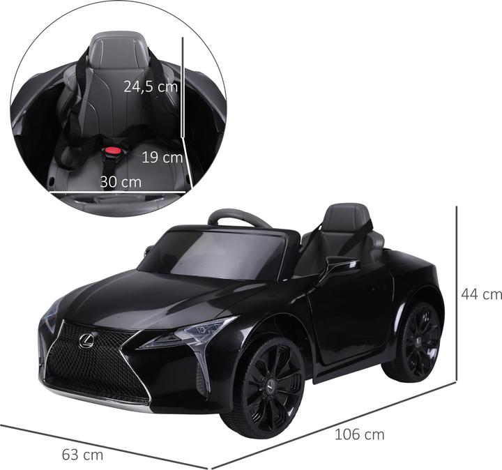 Produktbild Homcom Kinderauto von Lexus (6 V)