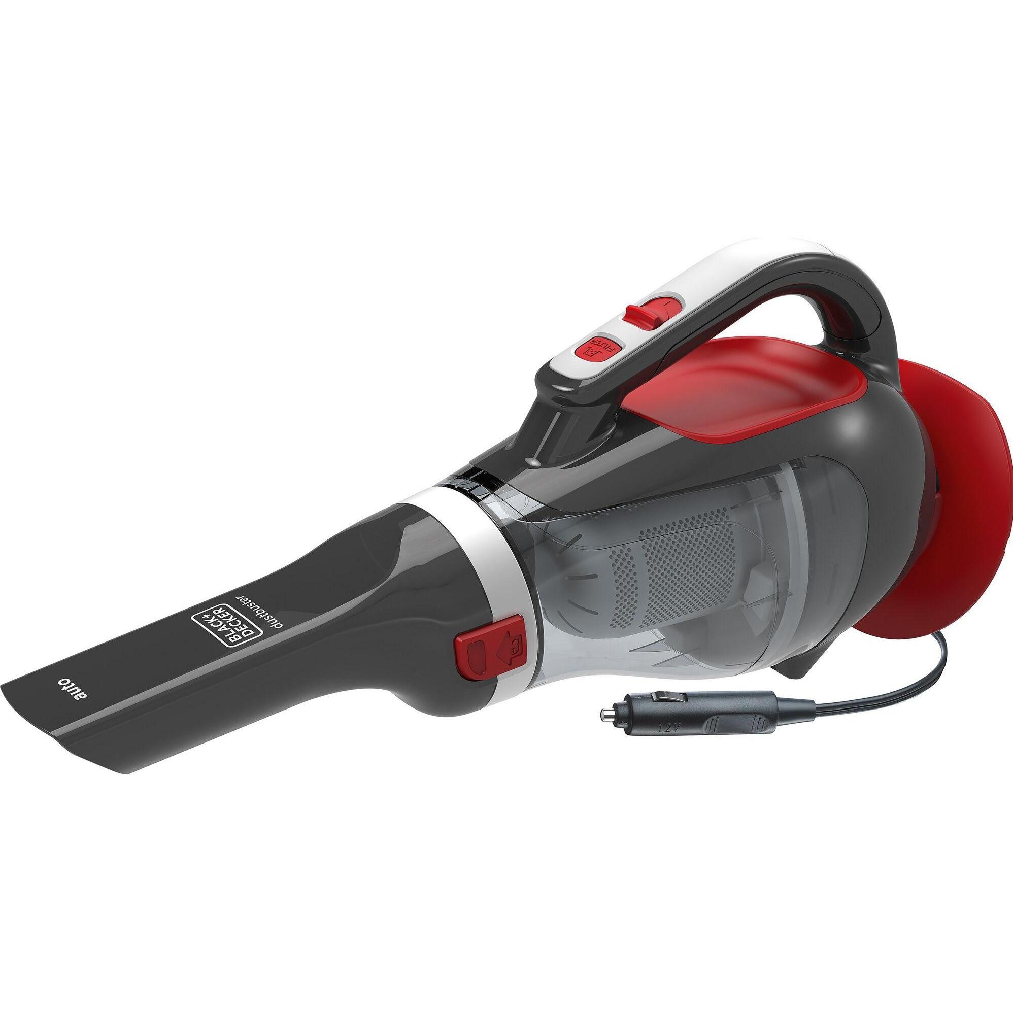 Black & Decker Adv1200, Staubsauger, Schwarz, Rot