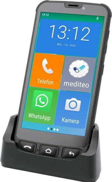 Actual product image Olympia Neo Mini (16 GB, Black, 5", Dual SIM, 4G)