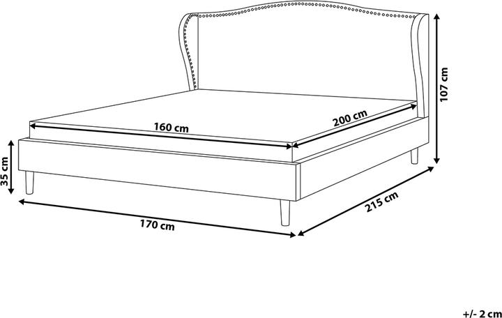 Actual product image Beliani Colmar (180 x 200 cm)