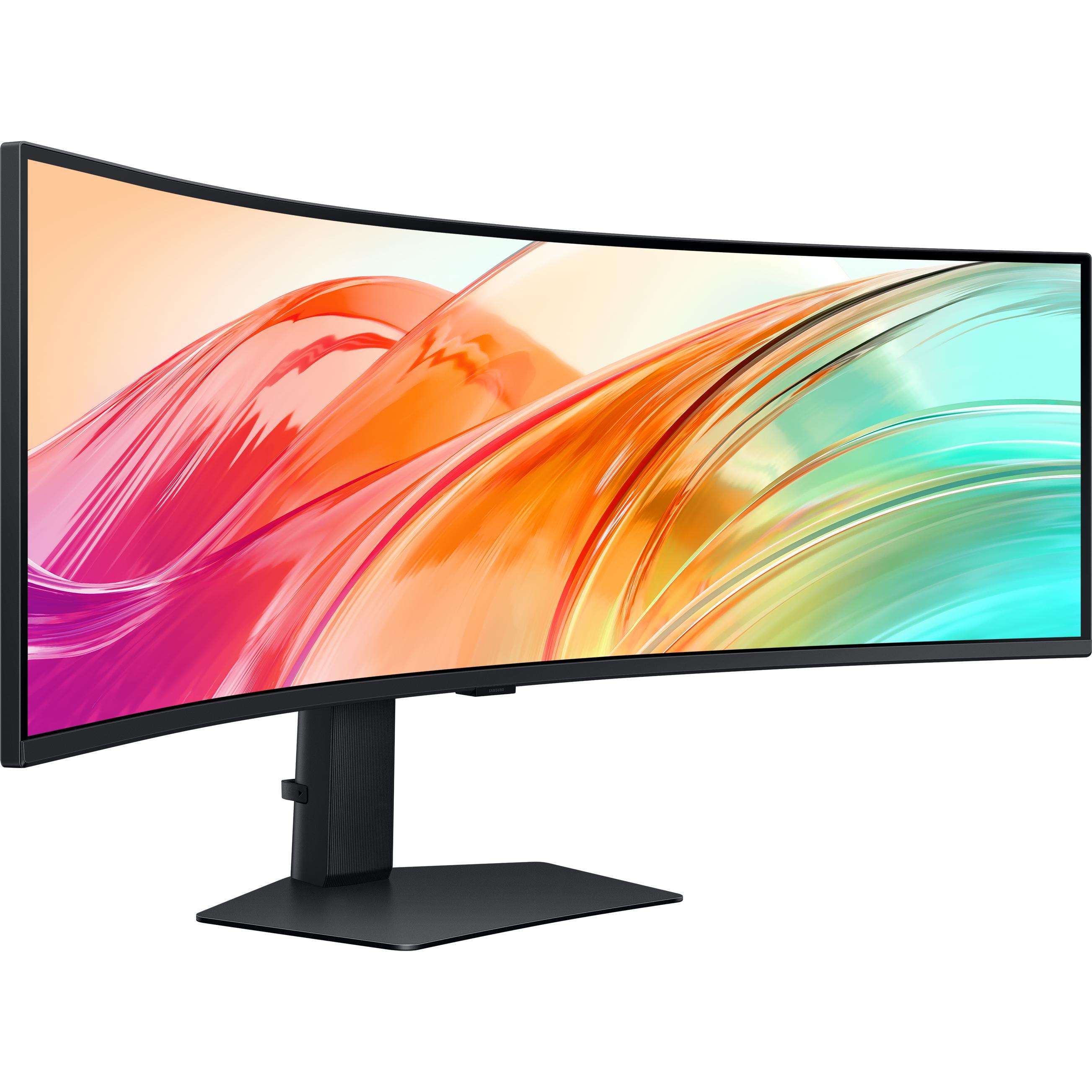 Samsung S95UC (5120 x 1440 Pixel, 49"), Monitor, Schwarz