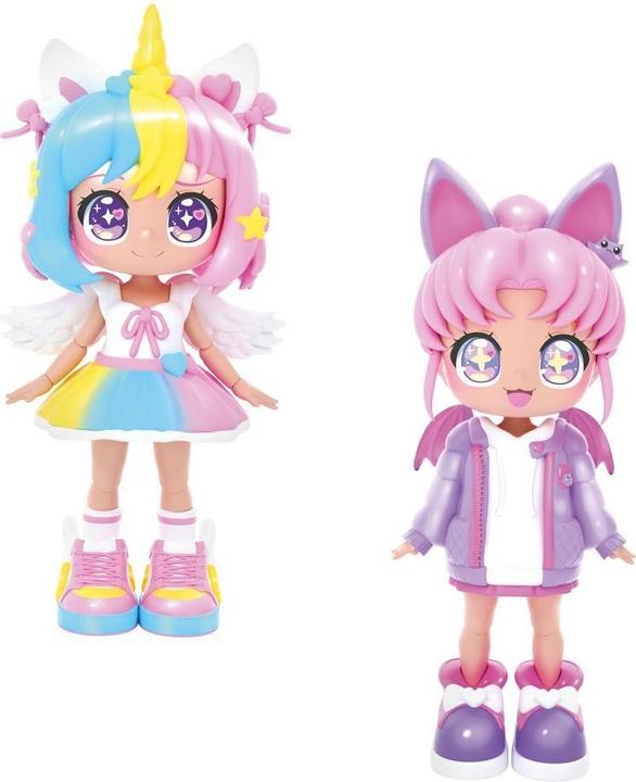 Image du produit Animakii Ensemble de poupées licorne / chauve-souris