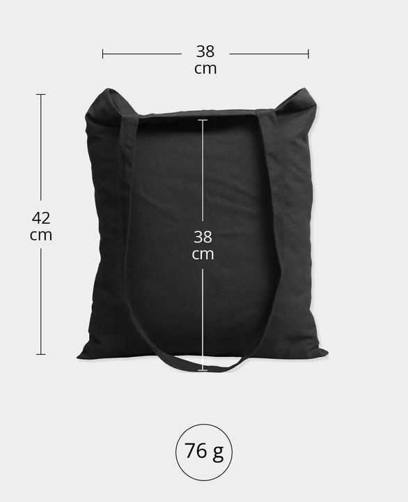 Actual product image I Am Creative Bag Long Handle, Tote Bag Fabric Bag, 100% Cotton, Set of 8 Pcs.