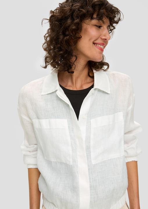 Immagine prodotto S.Oliver Bluse Blusenjacke aus Leinen (46)