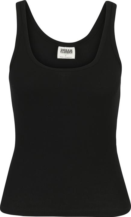 Actual product image Urban Classics Ladies Organic Basic Rib Top 2-Pack - 166867