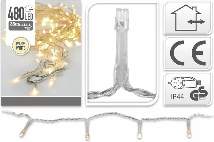 Actual product image Mondex ŁANCUCH LED 480 ZEW. 36M (36 m)