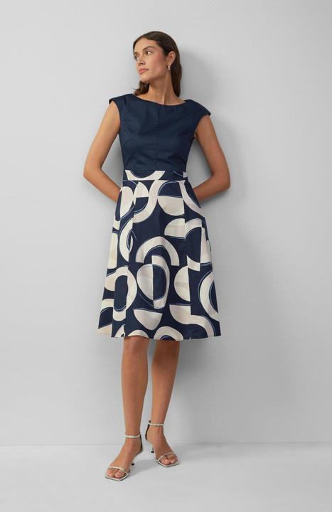 Actual product image S.Oliver Kleid Ausgestelltes Etuikleid aus Baumwollmix (34)