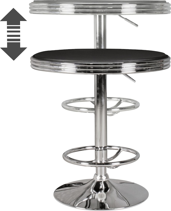 Immagine prodotto Wohnling American Diner (60 x 60 x 68 cm)