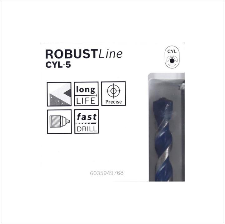 Produktbild Bosch Professional Zubehör 7-tlg. CYL-5 Betonbohrer-Set, Robust Line, 4–10 mm (4 - 10 mm)