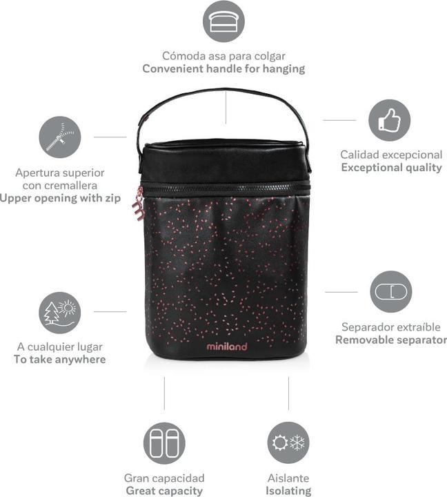 Actual product image Miniland Thermal bag double (0.50 l)