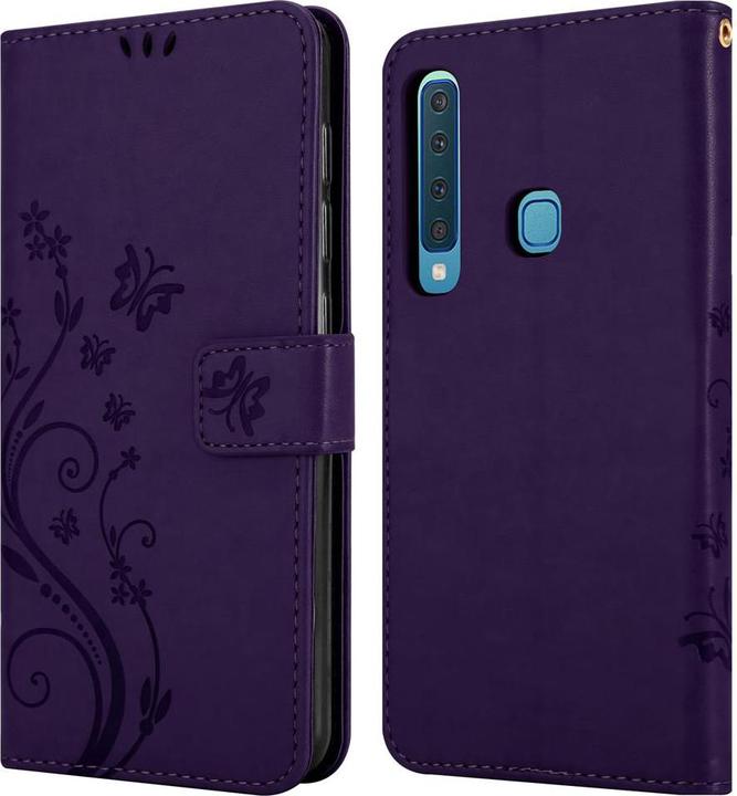 Produktbild Cadorabo Flower Book Cover (Samsung Galaxy A9 (2018))