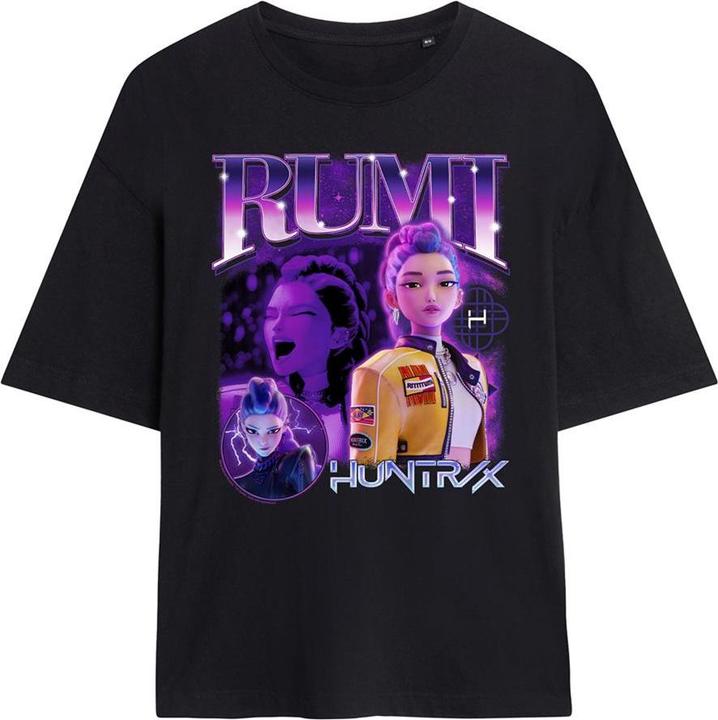 Produktbild K-Pop Demon Hunters HuntrX TShirt Übergross (L)
