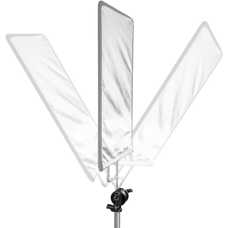 Thumbnail - Walimex 4in1 Panel 60x75cm (Reflektor, 60 cm), Softbox + Reflektor