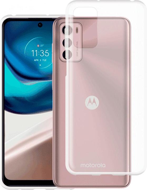 Actual product image Just in Case TPU Back Cover Transparent Motorola Moto G42 (Motorola Moto G42)