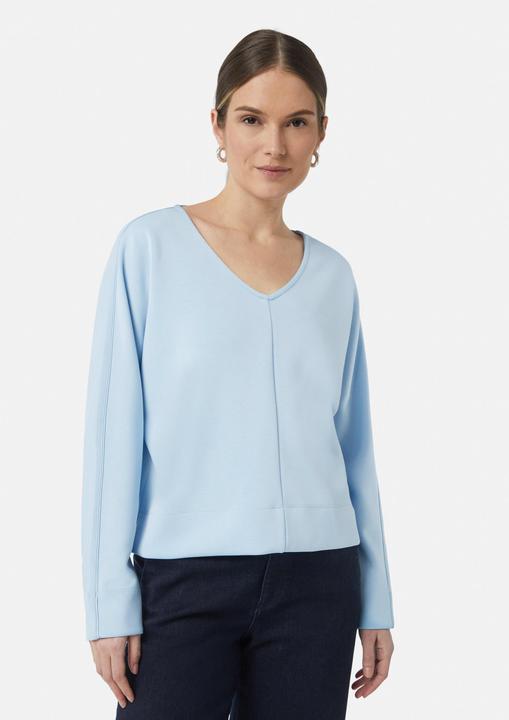 Actual product image Comma Sweatshirt Weiches Relaxed-Fit-Sweatshirt mit Paspeldetails (32)