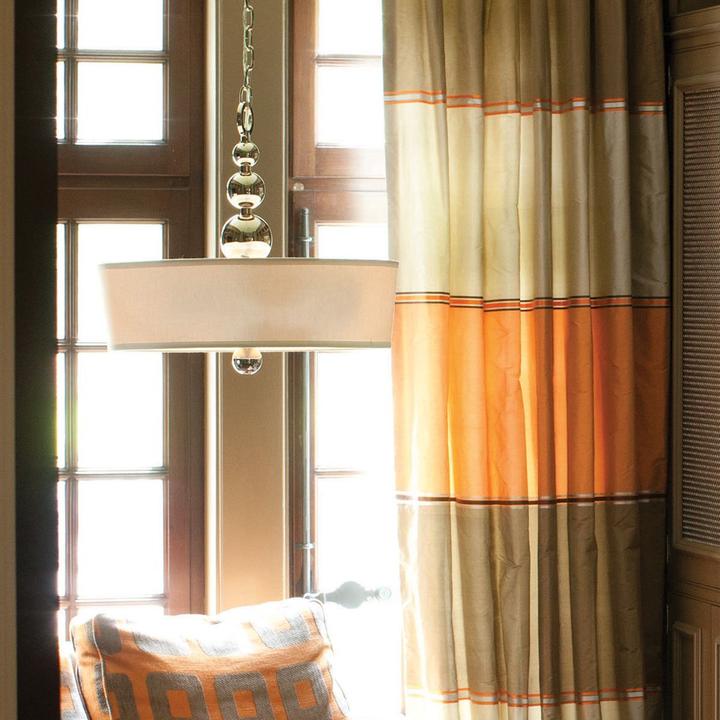 Actual product image Elstead Lighting Zelda pendant light E27 triple polished nickel (E27)