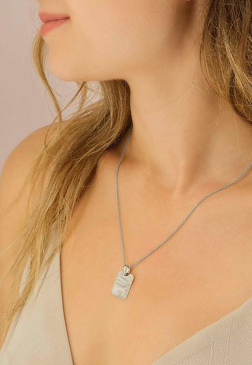 Image du produit Muau Plaque de gravure Rectangulaire (Or blanc 750)