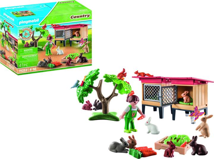 Produktbild Playmobil Kaninchenstall (71252, Playmobil Country)